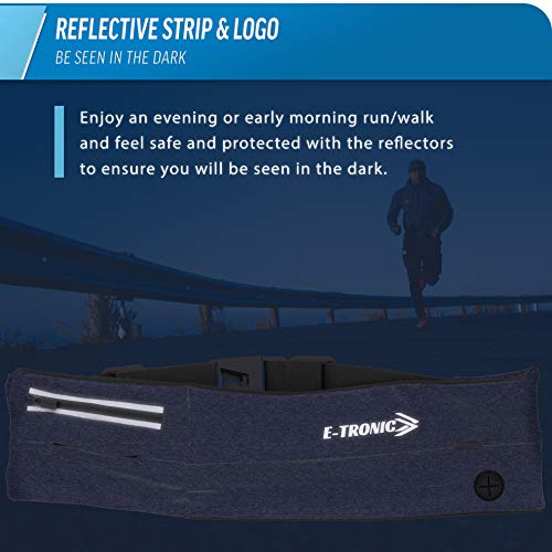 E Tronic Edge Running Belts : Best Comfortable Running Belts That Fit All  Phone Models and Fit All Waist Sizes. for Running, Workouts, Cycling,  Travelling Money Belt & More. Comes in 5