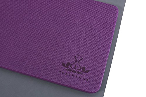 Heathyoga Yoga Knee Pad, Great for Knees and Elbows While Doing Yoga and  Floor Exercises, Kneeling Pad for Gardening, Yard Work and Baby Bath.  26″x10″x½ – FitnessMarketplace