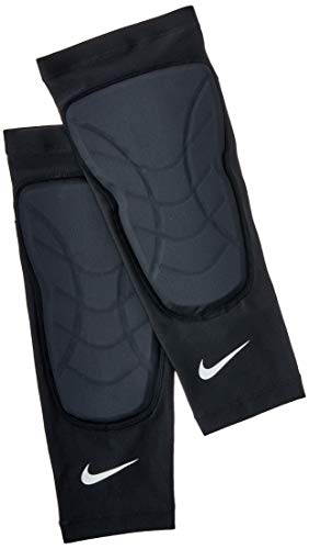 Nike Padded Shin Sleeves Black/White Size Large/X-Large –