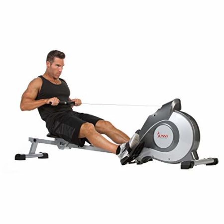 Sunny Health & Fitness SF-RW5515 Magnetic Rowing Machine Rower w/LCD Monitor