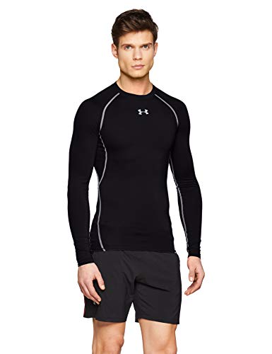 Under Armour Men's HeatGear Armour Long Sleeve Compression Shirt - Royal