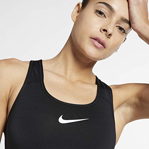 Nike Pro Women's Medium Support Classic Swoosh Training Sports Bra - Small
