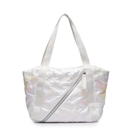 Easy Tote White Iridescent